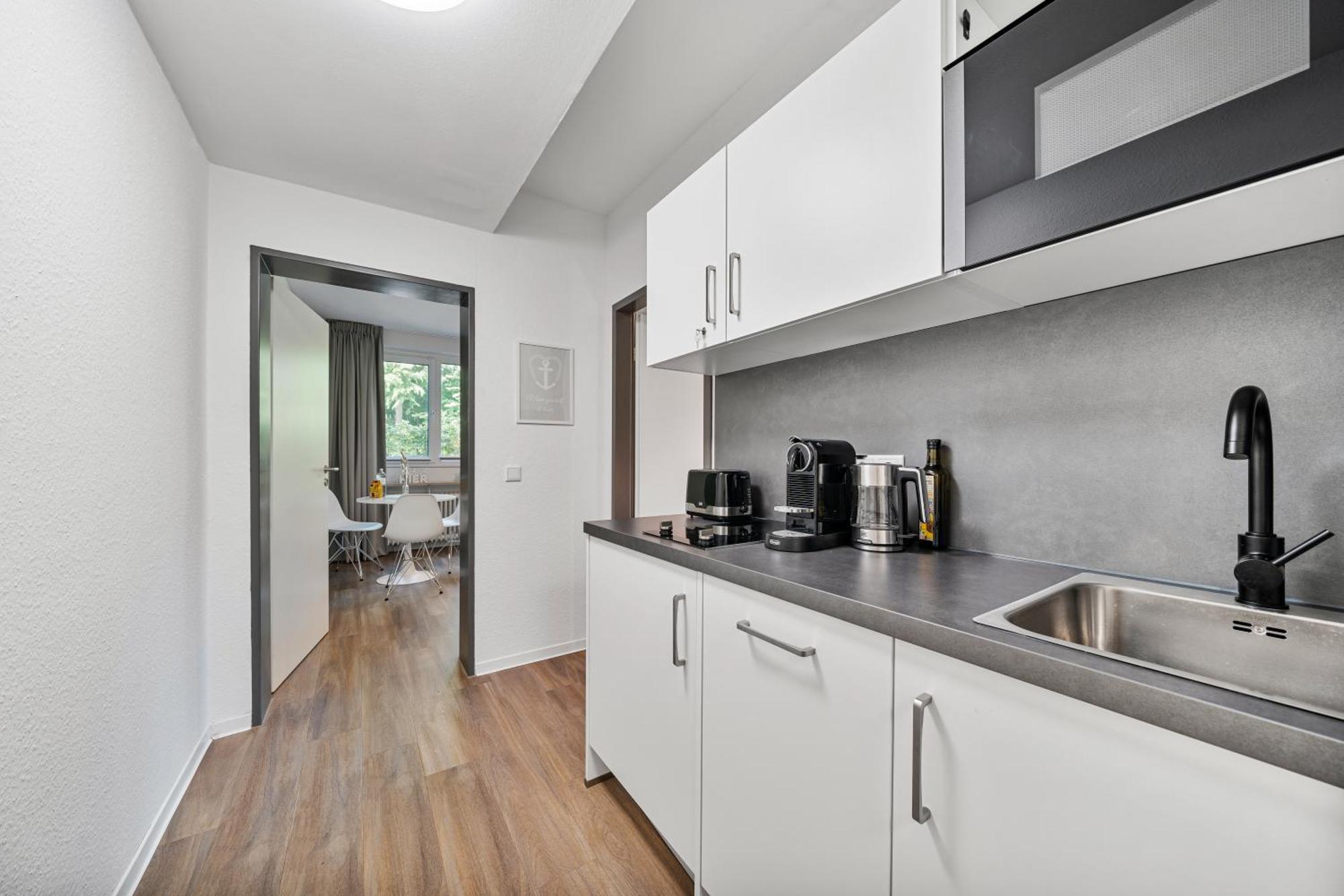 Ankerherz Appartements Bei Blankenese Hamburg Oda fotoğraf