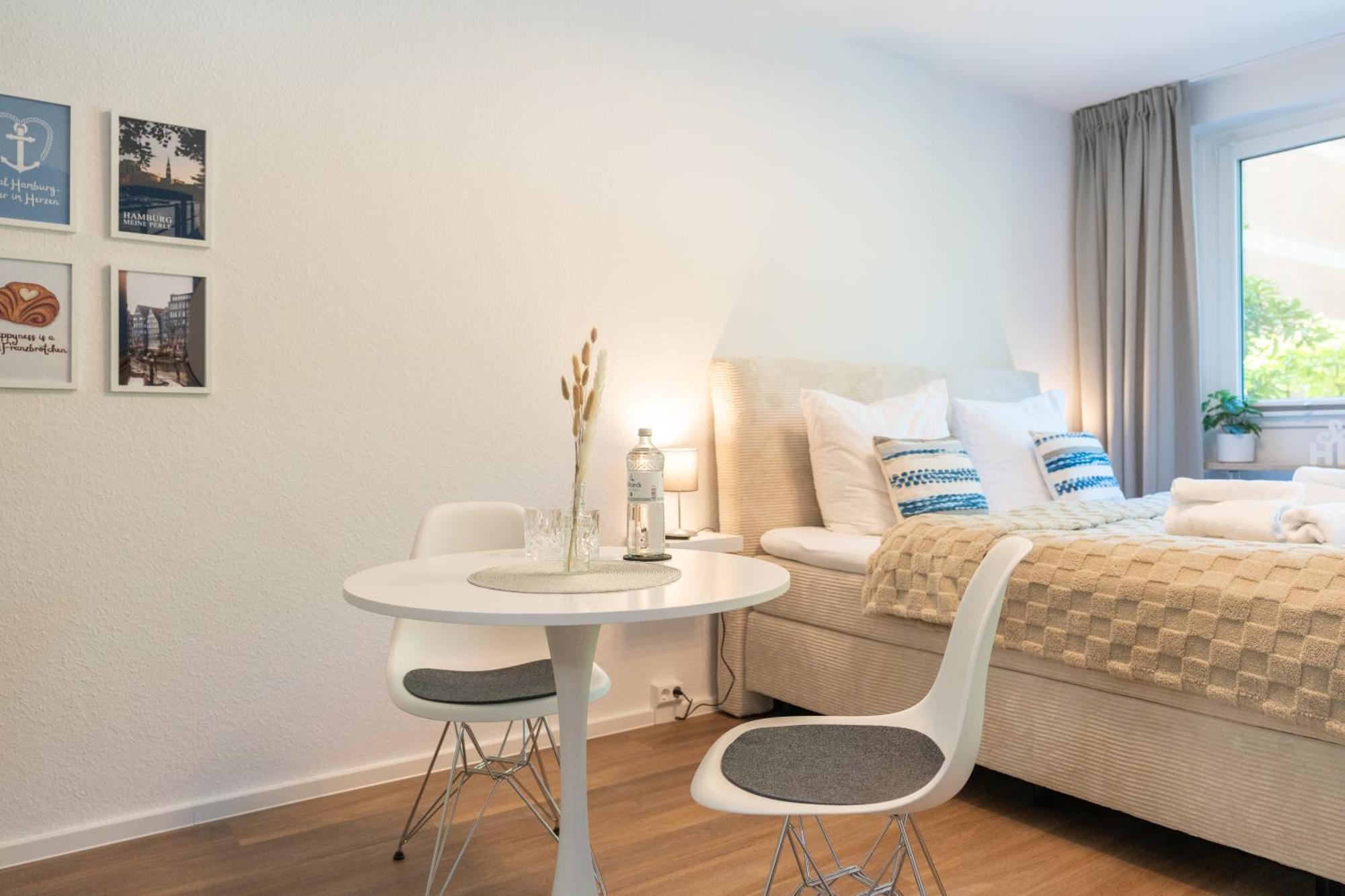 Ankerherz Appartements Bei Blankenese Hamburg Oda fotoğraf