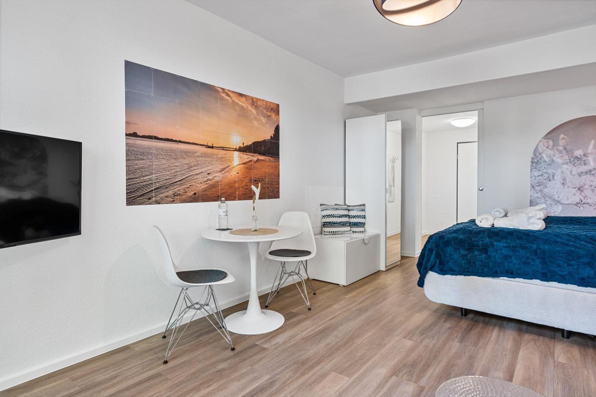 Ankerherz Appartements Bei Blankenese Hamburg Oda fotoğraf