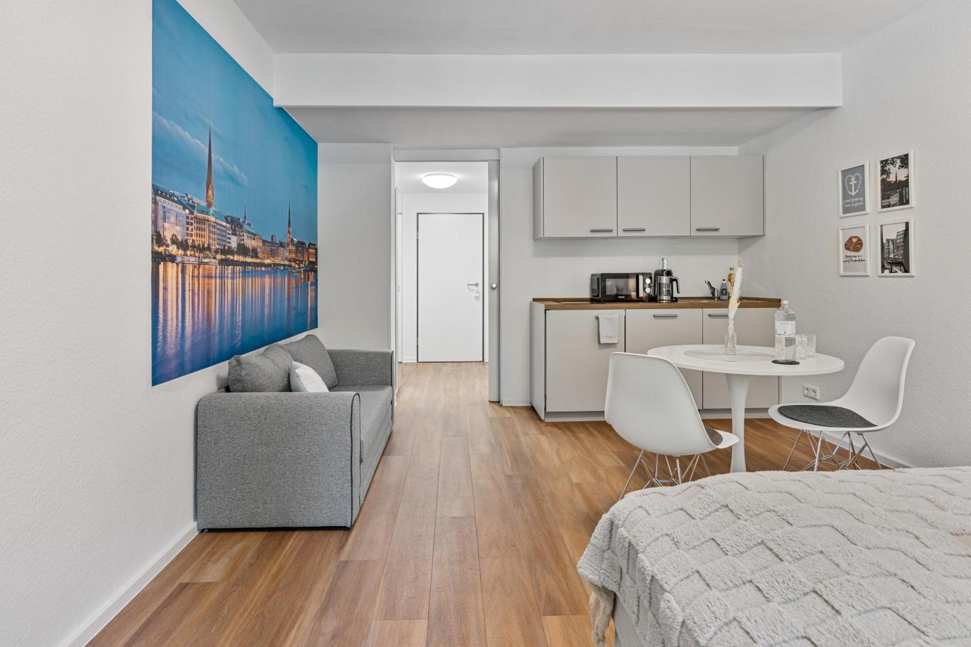 Ankerherz Appartements Bei Blankenese Hamburg Oda fotoğraf